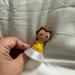 Disney Toys | 4/$15 Disney100 Princess Belle / Beauty Mcdonalds Toy | Color: Gold/Silver | Size: Osg