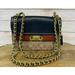 Coach Bags | Coach 1941 Troupe Shoulder Bag Crossbody Black Leather Signature Gold Chain | Color: Black/Gold | Size: Os