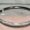 Kate Spade Jewelry | Kate Spade Razzle Dazzle Bangle Bracelet Silver Tone Pave Stone Bnwt | Color: Silver | Size: Os