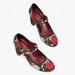 Kate Spade Shoes | Kate Spade Muse Rose Garden Needlepoint Pumps Nib | Color: Black/Green | Size: Various