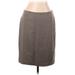 AK Anne Klein Casual Skirt: Gray Bottoms - Women's Size 12