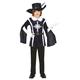 FIESTAS GUIRCA Musketeer Fancy Dress Costume for Boys - Blue and White Knight Attire with Hat for Children 7-9 Years