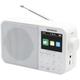 Kenwood CR-M30DAB-W Portable DAB+ Radio with Bluetooth, Built-in Battery & 6.1 cm Colour Display, White