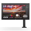 LG Electronics 32UN880P-B Ultrafine™ Ergo UHD 4K 32" (80cm), 3840 x 2160, 16:9, Energy-efficient LED Backlight, DCI-P3 95% (Typ.), HDR10, 5ms GtG - Schwarz