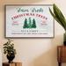 Wexford Home Farm Fresh Christmas Trees Framed On Canvas Painting Canvas, Solid Wood in Gray | 25 H x 37 W x 2 D in | Wayfair CF10-49006-FL512