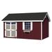 Little Cottage Co. 10 ft. x 20 ft. Colonial Pinehurst Wood Storage Shed Precut Kit with Floor