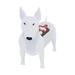 SDJMa Dog Planter Plant Pots Cute PVC Herb Garden Dog Flower Planter Dog Planters for Indoor/Outdoor Plants Pet Planter Suitable Gifts for pet Lovers 9.45 * 13.4inï¼ˆBullfighting Terrierï¼‰