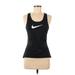 Nike Active Tank Top: Black Activewear - Women's Size Medium