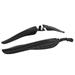 NUOLUX 1 Pair of Mud Guard Bike Rainwater Guard Mountain Road Bike Dirt Board (Black)