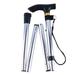 NUOLUX Walking Cane Hiking Walking Stick Multi-function Trekking Pole Telescopic Mountain Climbing Stick