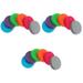 18 Pcs Can Sealing Lid Silicone Caps Drinks Sparkling Water Soft Protection Soda Bottle Beer Covers