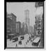 Historic Framed Print [Broadway and Times Building (One Times Square) New York City] - 2 17-7/8 x 21-7/8