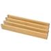 4 Pack Bamboo Drawer Dividers Drawer Organizer Drawer Separator Spring Retractable Adjustable Long