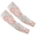 FREEAMG Arm Sleeves Light Coral Pink Seashells for Men Women