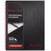 Black n Red Proessional Spiral Notebook Black 70pgs