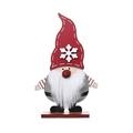 Wooden Christmas Swedish Gnome Santa Toys for Doll Ornaments Holiday Kids Xmas G