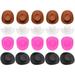 40pcs Plastic Mini Cowboy Cowgirl Hat Miniature Cute Party Cake Decoration Hat