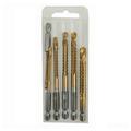 Beisidaer 6Pcs Multifunction Drill Bits for Wood Hex Shank Drill Bit Auger Punch Hole Saw