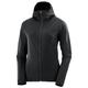 Salomon - Women's Essential Light Warm Full Zip Hoodie - Fleecejacke Gr S schwarz