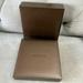 Gucci Storage & Organization | Gucci Brown Necklace Box + Outer Box 7.30x7.30x2 Inches | Color: Brown | Size: 7.30 Inches