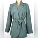 Athleta Jackets & Coats | Athleta Primatwill Blazer Size 6 Green Nwot | Color: Green | Size: 6