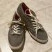 Vans Shoes | Gray Lace Up Vans Sneakers | Color: Gray/White | Size: 9