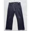 Levi's Jeans | Levis 501 Jeans Mens 38x30 (34x27) Black Button Fly Straight Leg Basic Classic | Color: Black | Size: 36