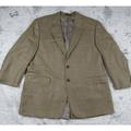 Ralph Lauren Jackets & Coats | Euc Ralph Lauren Wool Silk Linen Blazer Jacket Plaid Sport Coat Mens Size 46r | Color: Tan | Size: 46 R