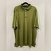 Adidas Shirts | Adidas Mens Climacool Green Mesh Short Sleeve Polo Size Xl Golf Polo A306 | Color: Green | Size: Xl