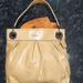 Coach Bags | Coach Ashley Beige Khaki Crossbody Purse Shoulder Bag Patent Leather | Color: Tan | Size: Os