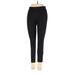 Ann Taylor LOFT Leggings: Black Jacquard Bottoms - Women's Size X-Small Petite