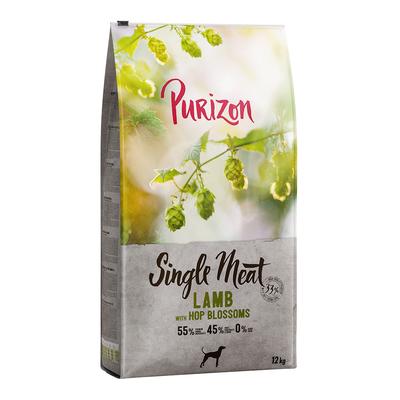 Purizon Single Meat Lamm mit Hopfenblumen - 12 kg