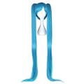 CoolChange Miku Hatsune wig with long blue pony tails