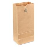 DURO BAG 71016 Grocery Bag,Brn,16" L,7-3/4"W,PK400