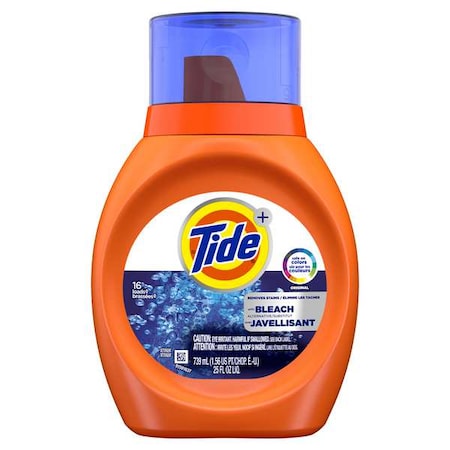 TIDE 37373 High Efficiency Laundry Detergent, 25 oz Jug, Liquid, Original,