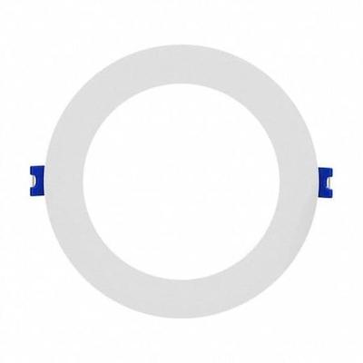LIGHTOLIER FD6R11ESCT1W LED Surface Disc Downlight,120V,1/2" H