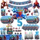 Décoration de fête d'anniversaire Avengers Smile Hero ballons en film d'aluminium casquette de