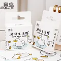 Etori-Autocollants décoratifs pour album Good Life Duck stickers auto-adhésifs DIY pour étudiant