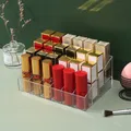 Boîte de rangement acrylique pour rouge à lèvres et vernis à ongles présentoir de maquillage