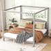 Red Barrel Studio® Platform Bed w/ Headboard & Support Legs Wood in Gray | 71.09 H x 78.99 W x 83.56 D in | Wayfair