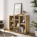 Latitude Run® Open Wooden Open Shelf Bookcase Wood in Brown | 35.63 H x 43.3 W x 13.78 D in | Wayfair C568C8885115414FA86932AA5C0B0881