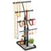 Latitude Run® 4-Tier Jewelry Organizer Stand For Necklace, Bracelet, Earring, 17 Inch Tall Necklace Holder w/ 14 Holes For Earrings & Storable Base | Wayfair