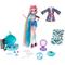 Monster High Puppe, Lagoona Blue Wellnesstag-Set Mit Zubehör Zum Tragen Und Te