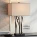 Possini Euro Verity 29" Bronze Reed Dual USB Table Lamp