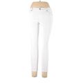 Ann Taylor LOFT Jeans - Super Low Rise: White Bottoms - Women's Size 12 - Light Wash