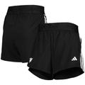 Manchester United adidas Aeroready Train Essentials 3-Streifen-Shorts – Schwarz – Damen