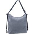 Mandarina Duck - Rucksack / Backpack Mellow Velvet Hobo Backpack LWT72 Umhängetaschen Grau Damen