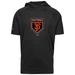 Men's Levelwear Black San Francisco Giants 2024 Spring Training Raglan Short Sleeve Phase Hoodie