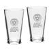 Harvard Crimson Class of 2024 16oz. Two-Piece Classic Pint Glass Set