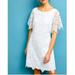 Anthropologie Dresses | Anthropologie “Charleston” White All-Over Lace Short Sleeve Dress Size 8 | Color: White | Size: 8